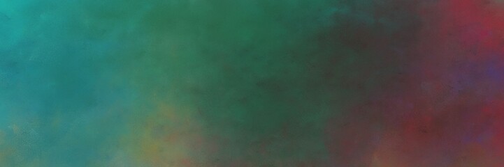 beautiful vintage abstract painted background with dark slate gray, teal blue and old mauve colors and space for text or image. can be used as postcard or poster
