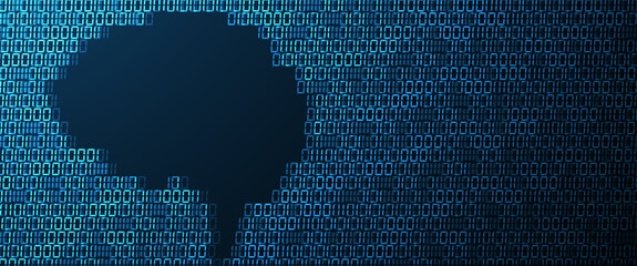 Conceptual technology illustration of artificial intelligence