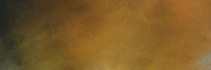 beautiful abstract painting background texture with brown, very dark green and dark olive green colors and space for text or image. can be used as header or banner