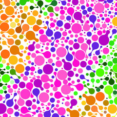 Fototapeta premium vector bright molecules on a light background.