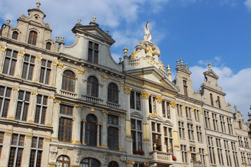 Fototapeta na wymiar The Grand Place square in Brussels