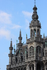 Fototapeta na wymiar Brussels city museum tower