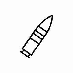 Outline bullet icon.Bullet vector illustration. Symbol for web and mobile