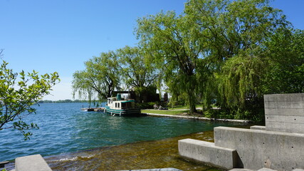 Fototapeta na wymiar lake Toronto