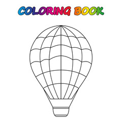 Naklejka premium coloring page. Worksheet. Game for kids - coloring book.