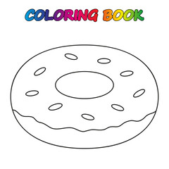 coloring page. Worksheet. Game for kids -  coloring book.