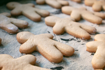 gingerbread man cookies food cookie biscuit homemade