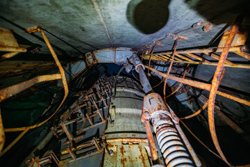 Abandoned unified missile underground command post mine type