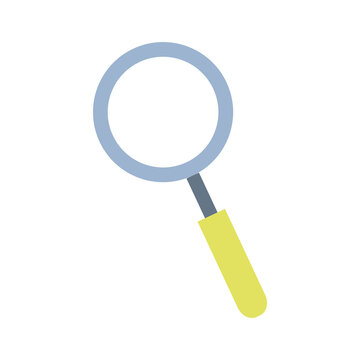 magnifying glass search isolated icon design white background