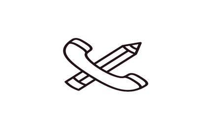 vector illustration of a symbol of peace