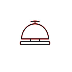 restaurant cloche icon