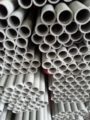 Stock of upvc pipe