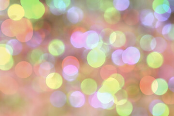 Fototapeta premium Abstract christmas lights , background bokeh circles for Christmas background