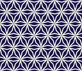 Beautiful abstract floral geometric vector pattern background