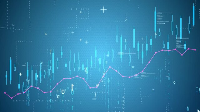 Financial technology concept. Fintech. Online banking. Foreign exchange.