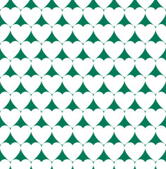 Love heart seamless repeat pattern background