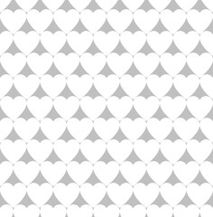 Love heart seamless repeat pattern background