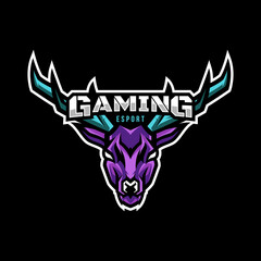 Deer Head Gaming Logo Esport