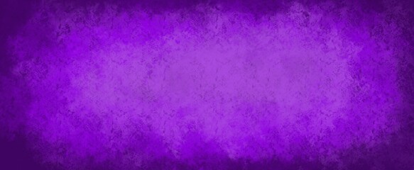 abstract violet background or Christmas background with bright center spotlight and black vignette...