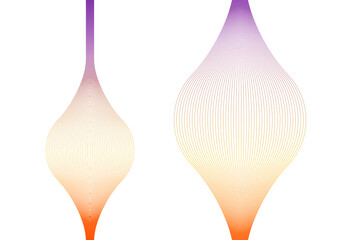 Modern line pattern, vector background.