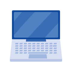 laptop computer device technology isolated icon design