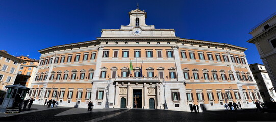 Montecitorio Palace seat of italian Paliament