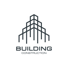 Building logo design template