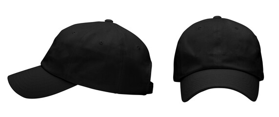 Black hat with no decoration - obrazy, fototapety, plakaty
