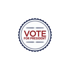 election vote badge