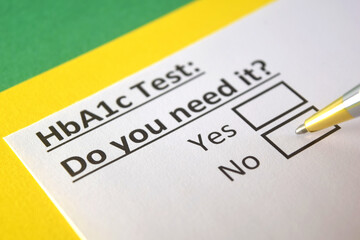 Obraz premium Questionnaire