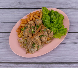 Thai Food Mixed Food Selections 