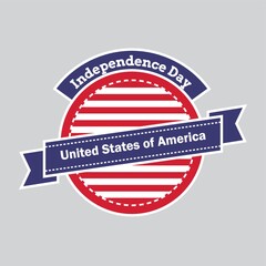 usa independence day banner