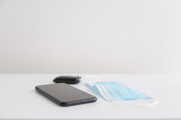 Mascarilla para antes de salir de casa por coronavirus covid-19