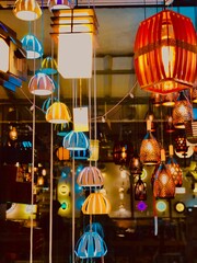 decoration of marriage time
and
shop light views