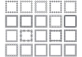 collection of frames