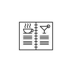 restaurant menu card