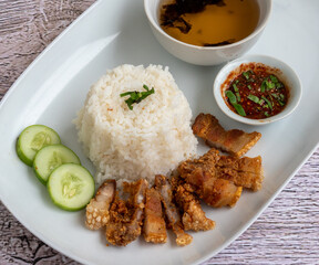 Thai food special dishes mix