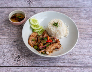 Thai food special dishes mix