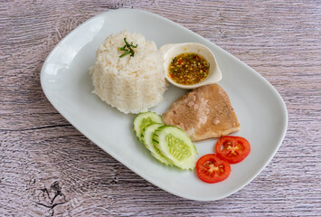 Thai food special dishes mix