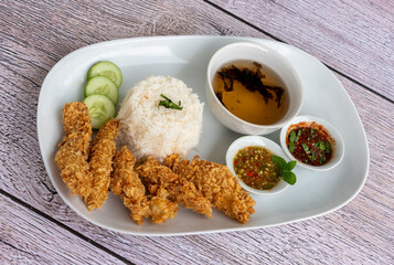 Thai food special dishes mix