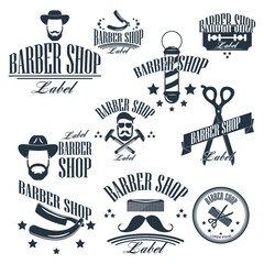 barbershop labels