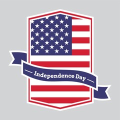 usa independence day banner