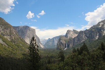 The wonderful Glacier point in Yosemite 