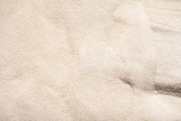 Close up Beach Sand. Nature, Soft Texture and background. Summer Sun.