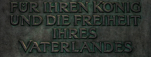 Für den König und die Freiheit des Vaterlandes