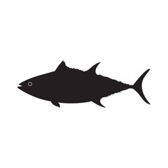 silhouette of fish