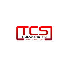 transportation cost solution logo vector 