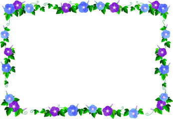 Frame-あさがお-フレーム