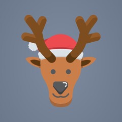 reindeer head