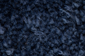 Towel Blue Combed Egyptian Cotton Macro
